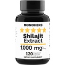 MONOHERB Shilajit ekstrakt 1000 mg - 120 vegetariske kapsler