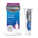 ScarAway Silicone Scar Gel, bidrar til å forbedre størrelse, farge og tekstur av hypertrofisk og Keloid arr fra skade, brenner og kirurgi, vannbestandig, 10g (0,35 Oz)