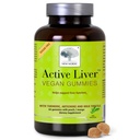 NORDIC Active Liver Gummies, Melk Thistle, Artichoke & Turmeric Supplement, Naturlig Peach Mango Flavor, Sukkerfri & Vegansk, 60 greve (Pack of 1)