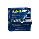 Advil PM smertefri og natt søvnhjelp, smertemedisin med ibuprofen for smertelindring og difenhydramincitrat for en søvnhjelp - 50x2 belagte kapler