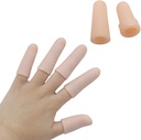 (20PCS)Gel Finger Ermer,Finger støtte,Silicones Finger Protectors, Vanntett,Finger Cots Flott for Finger Craking,Finger Trigger.