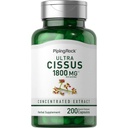 Piping Rock Cissus Quadrangularis Supplement 1800 mg | 200 kapsler | Ultra konsentrert Herbal Extract | Ikke-GMO, Glutenfri
