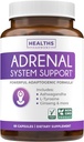 Adrenal System Support & Cortisol Manager (2 måneders forsyning) Kraftig Ashwagandha & L-tyrosin tretthet Supplement - opprettholde balansert kortisol nivåer, helse, og stress relief - ikke-GMO - 60 kapsler