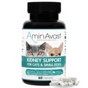 AminAvast små hunder og katt nevrale støtte - fremmer sunn nevrale støtte i katter og små hunder - 300 mg, 60 kapsler