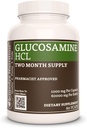 Remedys ernæring glukosamin HCL 1000 mg, 60 vegan kapsler kosttilskudd | To måneders forsyning