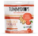 Tummydrops USDA organisk dobbel Ginger fersken, 33 lozenger