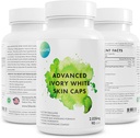 Advanved Elfenbeint Hvite Hud Caps- Maksimal potens 2028 mg Glutathione Hud Whitening 90 kapsler- GSH - Best Whitener- Whitens/Lyser huden Tone-Naturlig mørk spot fjerning-Doctor formulert