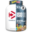 Dymatisering x Fruity Pebbles ISO100 Whey Protein pulver isolat, 25g protein, 5,5g BCAA, 120 Cal., Glutenfri, 1g fett, 1g sukker, 2g karbohydrat (75 serveringer)