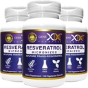 Genex Formler 99% Mikronisert Trans-Resveratrol med BioPerine for absorpsjon 1000mg ren organisk farmasøytisk grad trans-Resveratrol kapsler for sunn aldring, 120 kapsler (3)