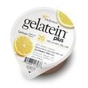 Meditasjon Gelatein Plus sitron: 20 gram protein. Ideell for klare flytende dietter, svelgevansker, dialyse og onkologi. Flott pre eller post-workout Snack. (36 Pack) ...