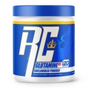 Ronnie Coleman Signatur serie glutamin pulver, Supplement for post trening muskelgjenvinning, kosttilskudd med L-Glutamin for menn og kvinner, styrke støtte, uslavored drikke blanding, 120 serveringer