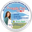 Tre Lollies Preggie Pop Drops, Naturlig Grønn Apple, 21 Count