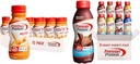 Premier Protein Shake MINIs Caramel 22g Protein 120 Kalorie Pack med 12 & Protein Shake 8 Flavor Variety Pack 30g Protein 24 vitaminer og mineraler