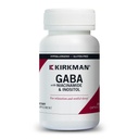 Kirkman - GABA med Niacinamide & Inositol - 250 kapsler - Støtter avslapning - Støtter hvilelig søvn - Hypoallergenic