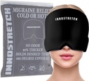 Hodepine og Migraine Relief Cap Ice Hatter for megrainer å redusere intensiteten av Migraines Migraine Head Wrap og Migraine Relief Mask Hodepine Wrap brukt til hodekjøling Wrap Migraine Mask