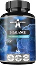 APOLLO'S HEGEMONY B-Balance 120 Vegan Capsules - Vitamin B Complex Inneholder vitaminer B1, B2, B6, B12, Folat og mer - 4 måneders forsyning - støtter generell helse