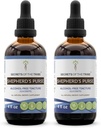 Hemmeligheter av Tribe Shepherds rensealkoholfri væskeekstrakt, Shepherds purse (Capsella Bursa-Pastoris) tørket urt (2x4 FL OZ)