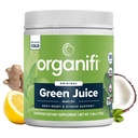 Organifi Grønn Juice - Powder Supplement med organisk Spirulina, Ashwagandha og Chlorella - bidrar til å oppnå Fitness mål og redusere Cortisol nivåer, 30-dagers forsyning