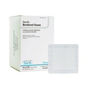 DermaRite's Sterile Bordered Gauze Dressing med klesgrense - Fleksibel ikke-liting materiale, First-Aid, Individuelt pakket - 2 i. x 3-3/4 i., 1 greve, 50 pakker, 50 Totalt