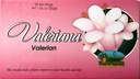 Valeriana Té. 25 Teposer. Valerian Te. 2-PACK (50 Teposer Totalt) (50 Bolsas)