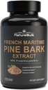 Fransk Maritime Pine Bark Extract 400 mg, 95% Proanthocyanidins - Standardisert 30X Extract, 120 Vegan Capsules