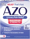 AZO STANDARD MAX STRENGT 12 Tabeller