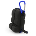 CAMPATIX Astma Inhaler Holder Case passer til to standard redningsinnåndere med Lanyard og Clip på keychain Carabiner, inneholder kun Astma Case
