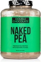 NAKED Pea - Dobbel sjokoladeprotein fra amerikanske og kanadiske farmer, økologisk koko, økologisk kokos sukker - Ingen GMO, ingen soya, og glutenfri, hjelpevekst og gjenoppretting - 53 Serveringer