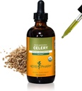 Herb Pharm Certified Organic Celery Seed Liquid Extract for urinsystem støtte - 4 Ounce