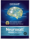 NANOWELL Neuroxall Brain Factors - Kognitiv støtte med vitamin B6, Astaxanthin, Ginkgo Biloba Extract & Fosfatidyserin - Øker hjernens helse, minne og fokus - 60 Softgels