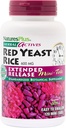 NaturesPlus Herbal Actives Red Yeast Rice Extended Release 600 mg - 120 Mini-Tabs, Pakke med 2 - Støtter generell velvære - Vegetarisk, Glutenfri - 120 Total Services