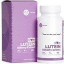 Lutein 20mg med Zeaxanthin 4mg og Bilbær Ekstrakt 100mg, Vitamin, Støtter Syn og Macular Helse, LUTEMAX 2020, Ikke GMO, Vegan, Glutenfri - 60 Serveringer