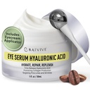 Koffein Under Øyekrem For Mørke Sirkler, Puffiness, Wrinkles, Vesker Under Øye & Fine Linjer med Retinol & Multi-Peptider - Brightening, Hydrating & Revitalizing for kvinner og menn, 30ml
