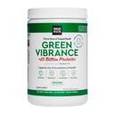 Vibrant helse, grønn vibrance, Inkluderer 65 plantebaserte supermat, 25 milliarder probiotika, fiber, adaptogener og enzymer, 30 serveringer