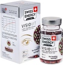 VISIOVIT Lutein + Blueberry Extract, for sunn visjon, 30 vedvarende escort kapsler