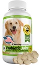 Amazing Probiotika for hunder eliminerer diarré og gass med Hip ledd smertelindring, 120 Chews