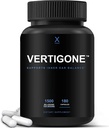 MENNEX VertiGone - Vertigo Relief - Tidstestede ingredienser - Gamle naturlige indre ørebalanse Supplement - lindrer svimmelhet, tristhet, spinning og svingende sensasjoner - Ikke GMO - Dizzy Aid Piller