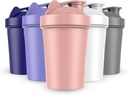 JEELA SPORTS 5 Pacific Protein Shaker flasker for proteinblandinger -20 OZ-oppvaskmaskin Safe Shaker Cups for Protein Shakers - Shaker Cup for Blender Protein Shaker Flaske for rister Protein Shaker Blender