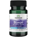 Swanson Bor fra Albion - Boroganic Glycine Supplement Støtter felles helse og bein helse - høy absorpsjon formel kan støtte totalbalanse - (60 kapsler, 6 mg hver)