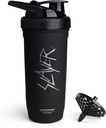 Smartshake Rockband Reforce Rustfritt stål Protein Shaker flaske - ikke isolert Gym flaske | Metal Shaker flasker - 900 ml | 30 oz - Leakproof Skrue-on Lid - BPA Gratis | Slayer, Scratchy Logo