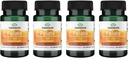Swanson Folat 5-metyltetrahydrofoliksyre - høy potens, bioaktiv form 800mg Dfe 30 Veg Caps (4 Pakke)