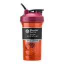 BlenderBottle Shaker flaske Pro Series Perfekt for proteinshake og pre trening, 24-Ounce, Coral