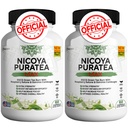 Nicoya PuraTea Max Grønn Te Ekstrakt & Grønn Kaffebønne for Metabolisme Støtte, Naturlig Energi Boost, Antioksidant-Rich Supplement – 120 kapsler