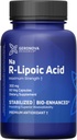 Geronova Research Bio-forbedret R-Lipoic Acid, 300 mg Kapsler - 2 måneders forsyning - Stabilisert R Alpha Lipoic Acid med forbedret absorpsjon - R Lipoic Acid Supplement - 60 greve
