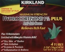 Kirkland Hydrokortison% 1 Krem, 2 Ounce (Pack of 4)