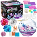 Opprinnelig papir krystall voksende Kit - Unicorn Terrarium, 6,3 x 5,8 i, Multicolor - STEM vitenskap & håndverk kits for barn alder 7-12 - Voks din egen Crystal hage med Magic Rocks & Blomster Charms