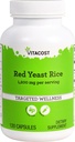 Vitacost Red Yeast Rice - 1200 mg - 120 vegetariske kapsler