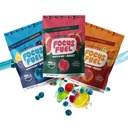 FocusFuel Energi Chews – Prøvestørrelse Varierte prøvepakker (9 serveringer) – 100mg Koffein + Alpha GPC + L-Theanine + B12, Magnesium – Blå Razzberry Lemonade, Vannmelon, Frukt Punch – Ingen Crash eller Jitters
