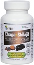 Sayan Sibir Chaga Mushroom Extract med Shilajit 90 Kapsler/420mg ea.– Immun- og Digestion System Support – Fulvic Acid Supplement – Energi og klarhet – Eksklusiv blanding – Ingen fyllstoffer