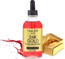 Jeg er joy co. flytende kolloidalt gull 24k 99,99% ren 100ppm Ruby rødt vann basert alle naturlige elektrolyse 4oz glassflaske